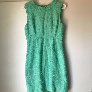 kate spade all wrapped up boucle sheath dress